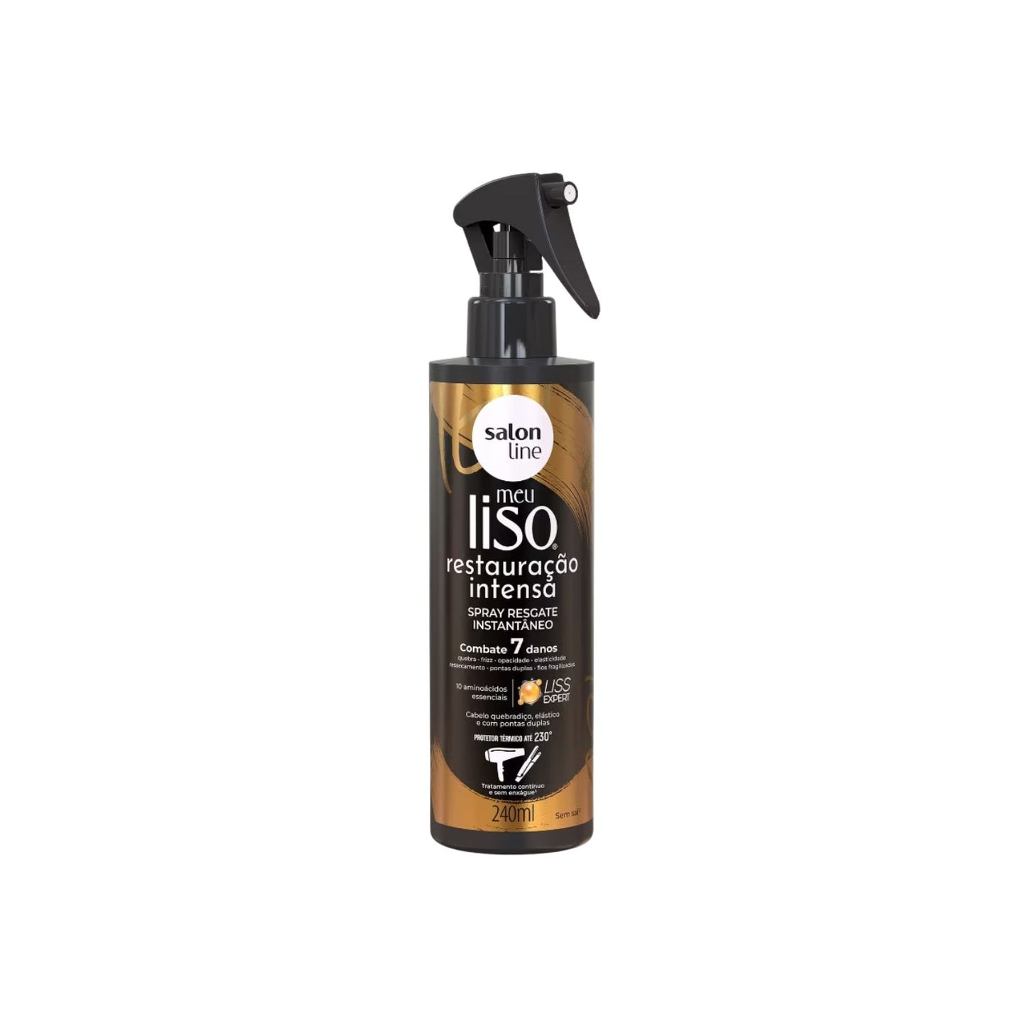 Salon Line Meu Liso Spray Resgate Restauração Intensa 240ml
