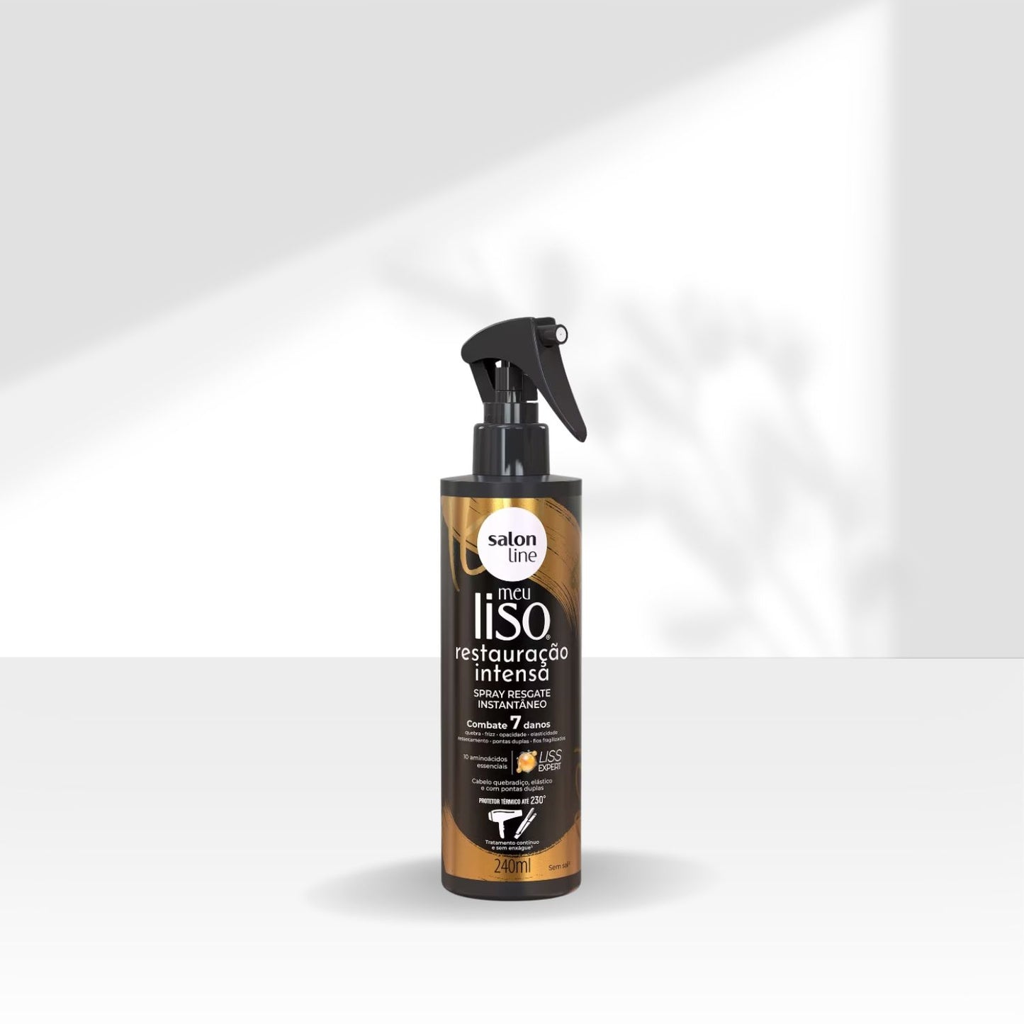 Salon Line Meu Liso Spray Resgate Restauração Intensa 240ml