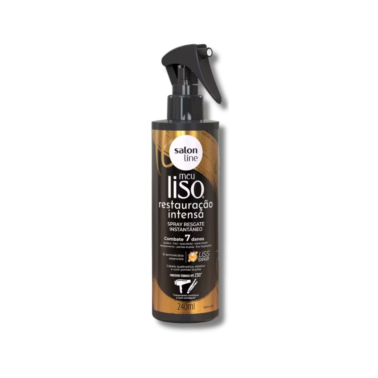Salon Line Meu Liso Spray Resgate Restauração Intensa 240ml