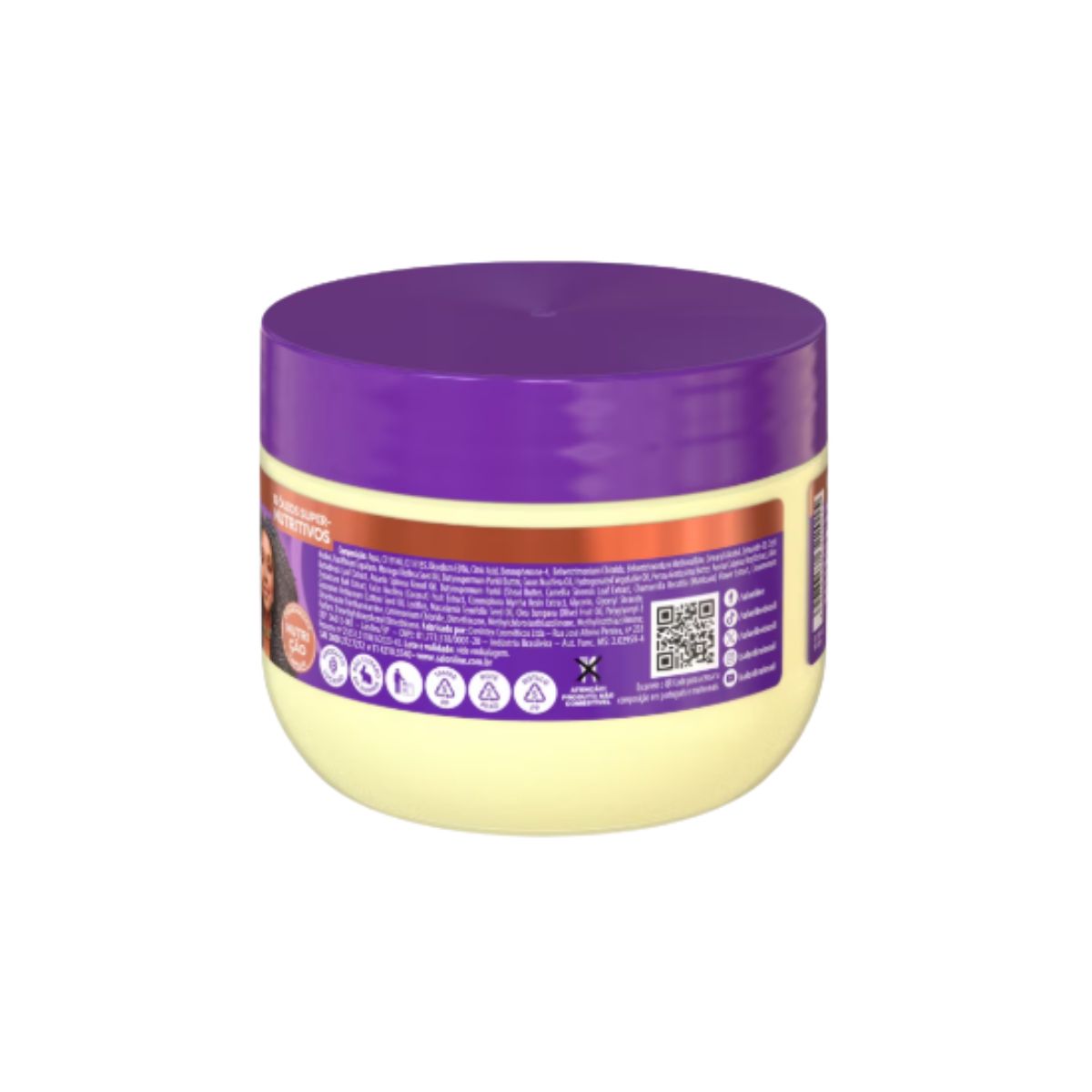 Máscara Salon Line S.O.S Cachos Super Óleos Extranutritiva para Cabelo Cacheado 300 g