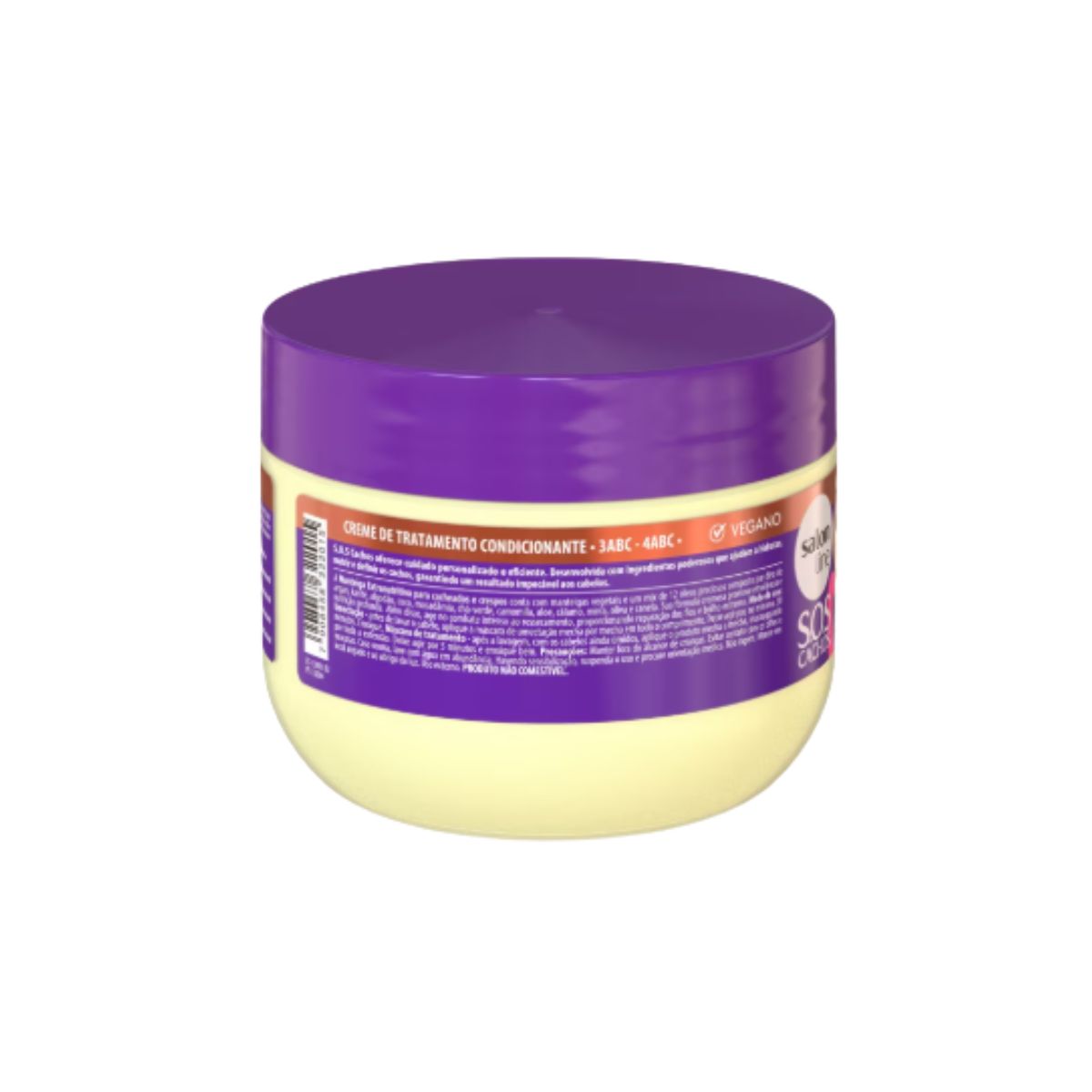 Kit Salon Line S.O.S Cachos Super Oleos 3 Máscara para Cabelo Cacheado 300 g