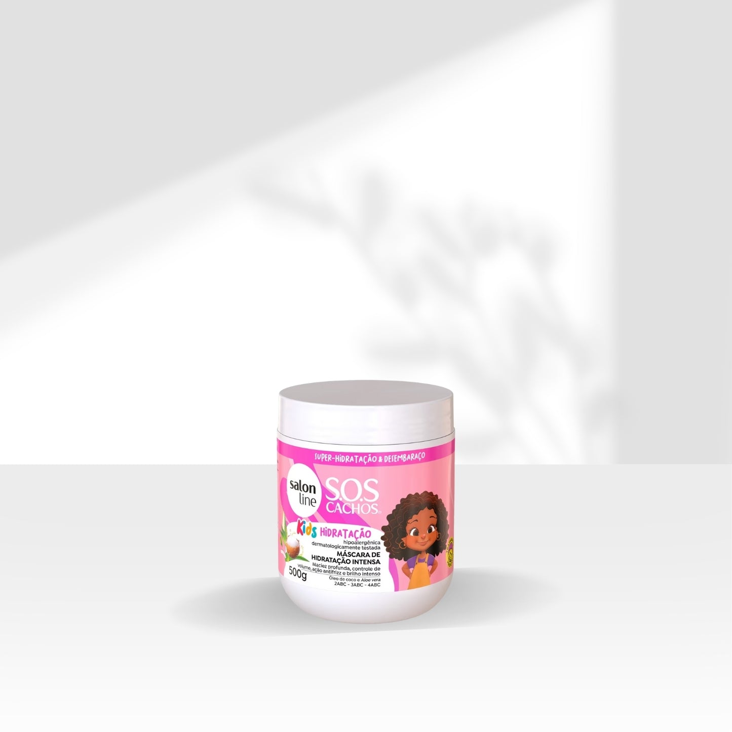 Salon Line S.O.S Cachos Kids Hidratação Gelatina 400g