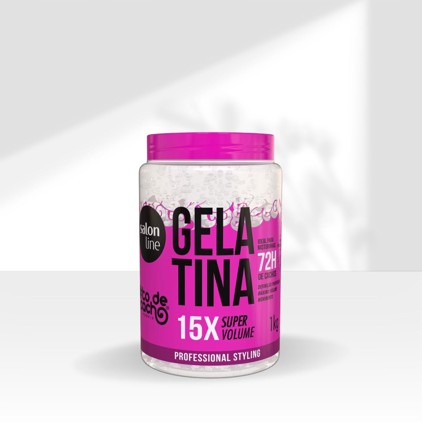 Gelatina de Cachos Salon Line #todecacho Super Volume para Cabelo Cacheado 1 Kg