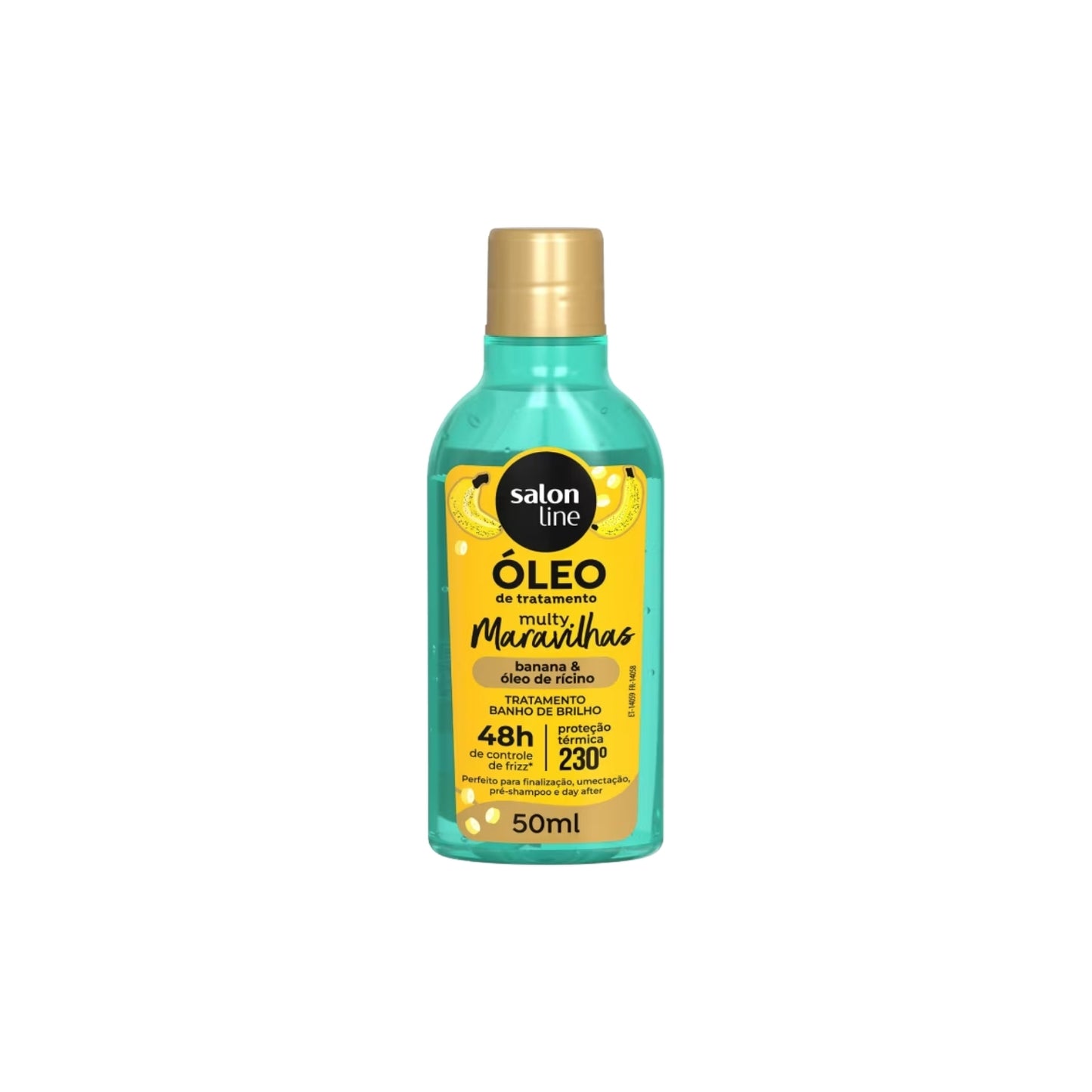 Oleo Salon Line Cachos dos Sonhos Multy Banana para Cabelo Cacheado 55 ml