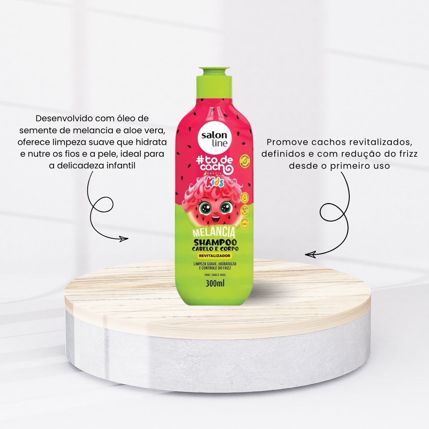 Salon Line #todecacho Melancia Kit Shampoo e Condicionador