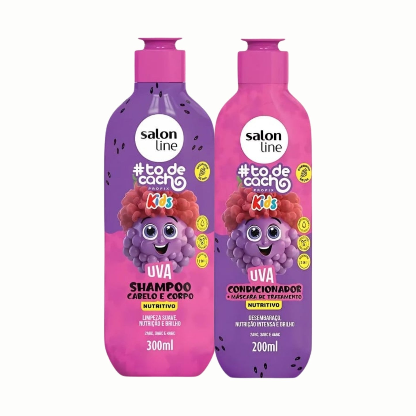 Salon Line #todecacho Uva Kit Shampoo e Condicionador