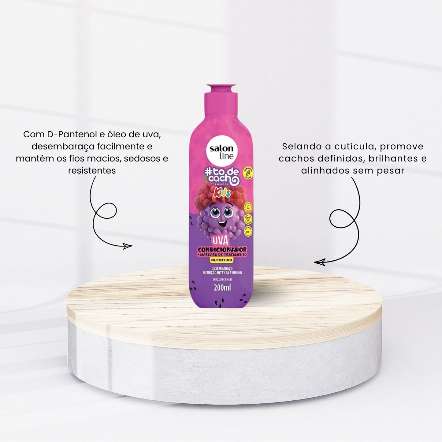Salon Line #todecacho Uva Kit Shampoo e Condicionador