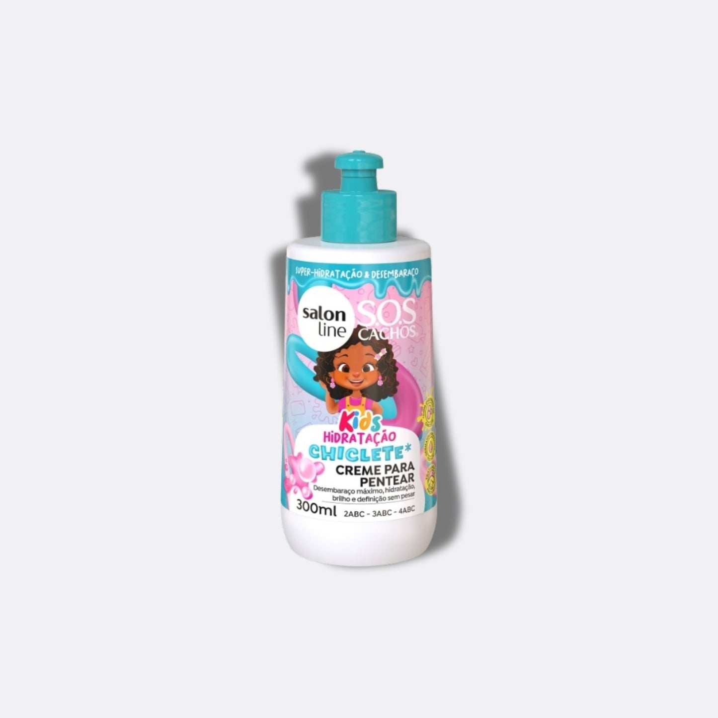 Salon Line S.O.S Cachos kids Chiclete Aivador 300ml