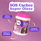 Salon Line S.O.S Cachos Super Óleos Creme de Pentear para Cabelo Cacheado e Máscara 1 Kg