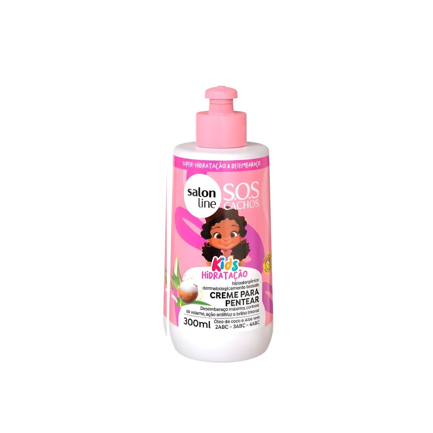 Salon Line S.O.S Cachos Kids Hidratação Creme 300ml