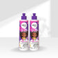 Kit Salon Line S.O.S Cachos Kids Super Oleos 2 Ativador para Cabelo Cacheado 300 ml