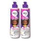 Kit Salon Line S.O.S Cachos Kids Super Oleos 2 Ativador para Cabelo Cacheado 300 ml