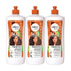 Kit Salon Line S.O.S Cachos Oleo de Coco 3 Ativador para Cabelo Cacheado 1 Litro