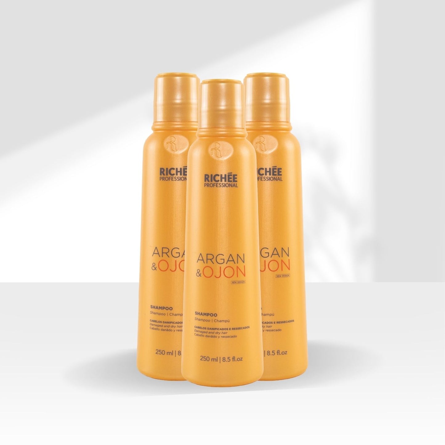 Kit Richée Argan e Ojon 3 Shampoo 250 ml