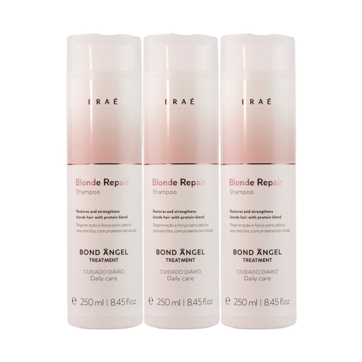 Kit Braé Blonde Repair Bond Angel 3 Shampoo 250 ml