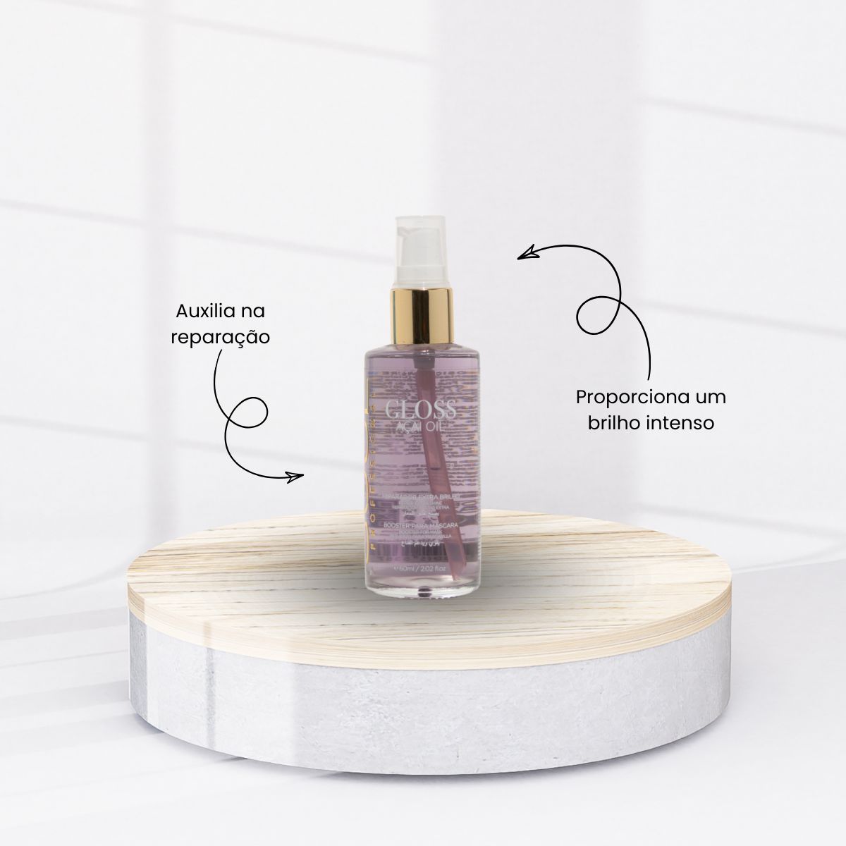 Gloss Acai Soul Professional Brilho Intenso 60 ml