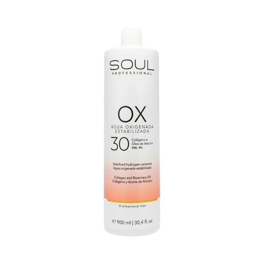 Agua Oxigenada Soul Professional Clareamento 30 Vol 900 ml