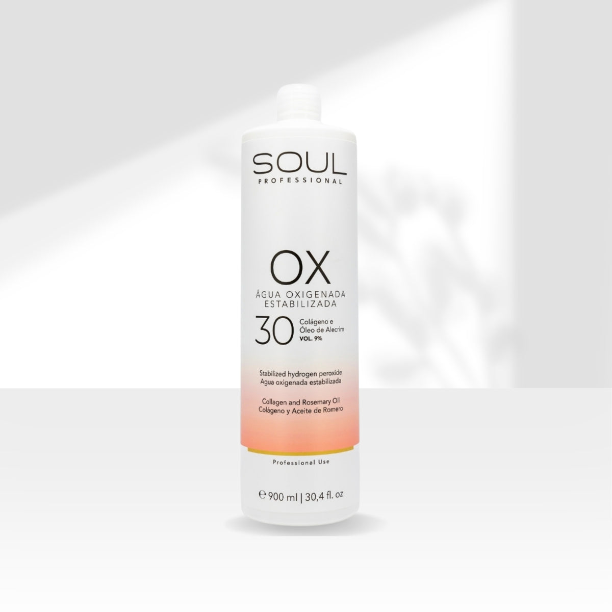 Agua Oxigenada Soul Professional Clareamento 30 Vol 900 ml