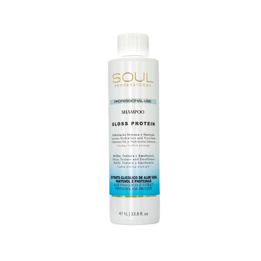 Shampoo Soul Professional Gloss Protein Brilho 1000 ml
