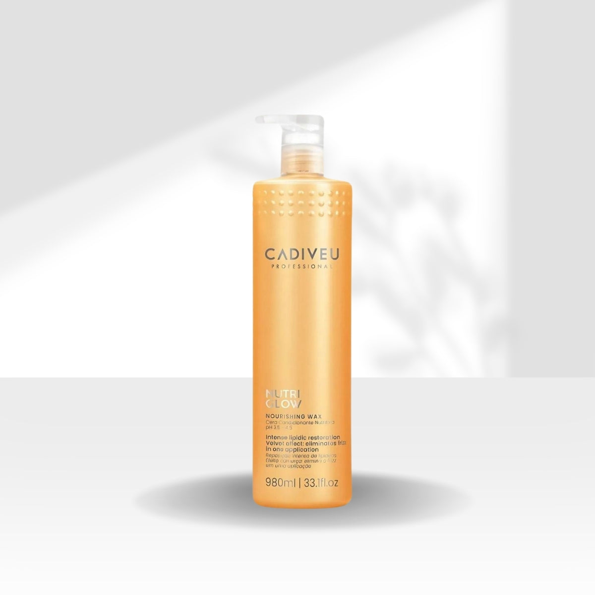 Kit Cadiveu Nutri Glow Nourishing Wax 2 Condicionante 980 ml