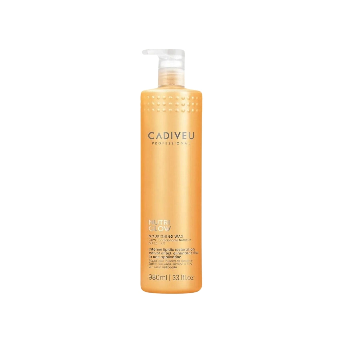 Kit Cadiveu Nutri Glow Nourishing Wax 3 Condicionante 980 ml
