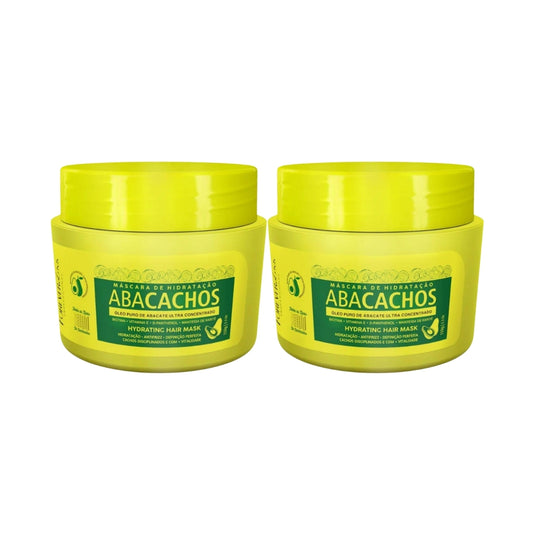 Kit Forever Liss Hidratação Abacachos 2 Máscara para Cabelo Cacheado 150 g