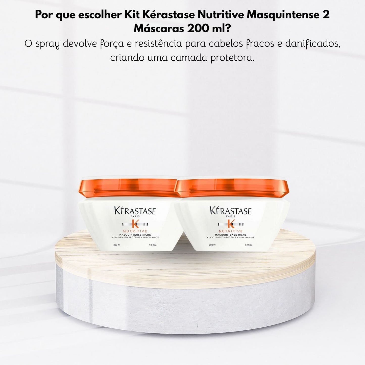Kit Kérastase Nutritive Masquintense 2 Máscara 200 ml