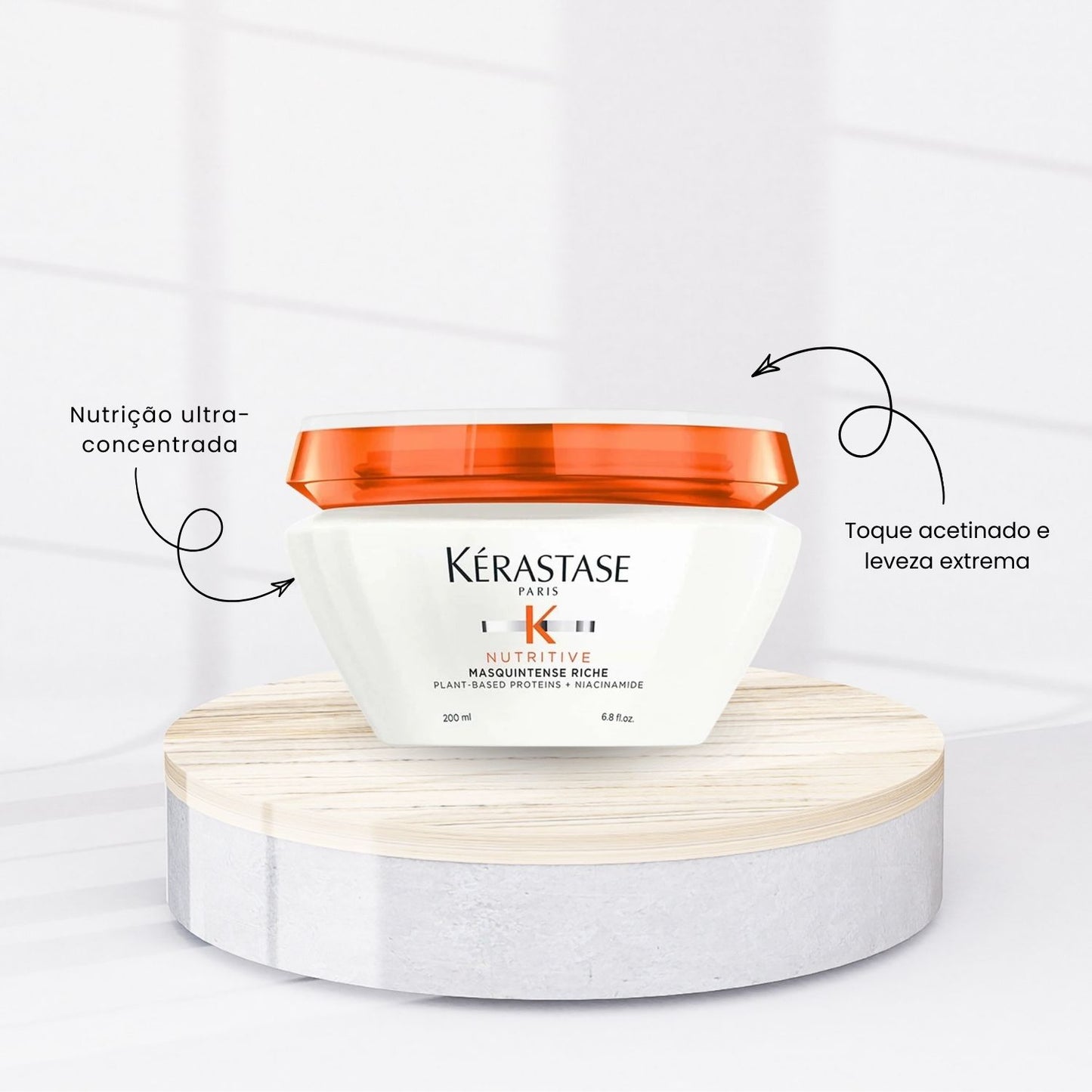 Kit Kérastase Nutritive Masquintense 3 Máscara 200 ml