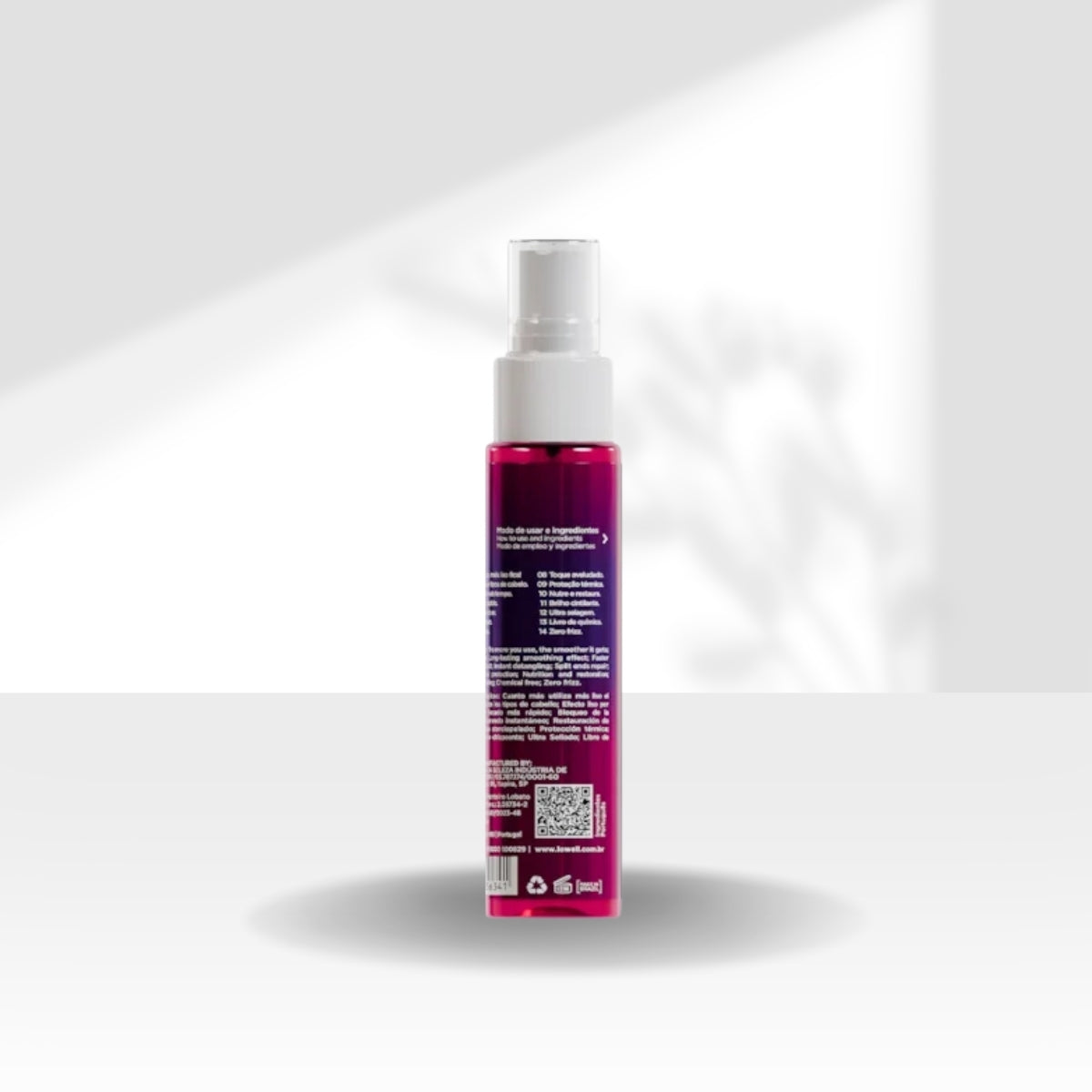 Kit Lowell Liso Magico 2 Efeito Fluido Termoativado 60 ml