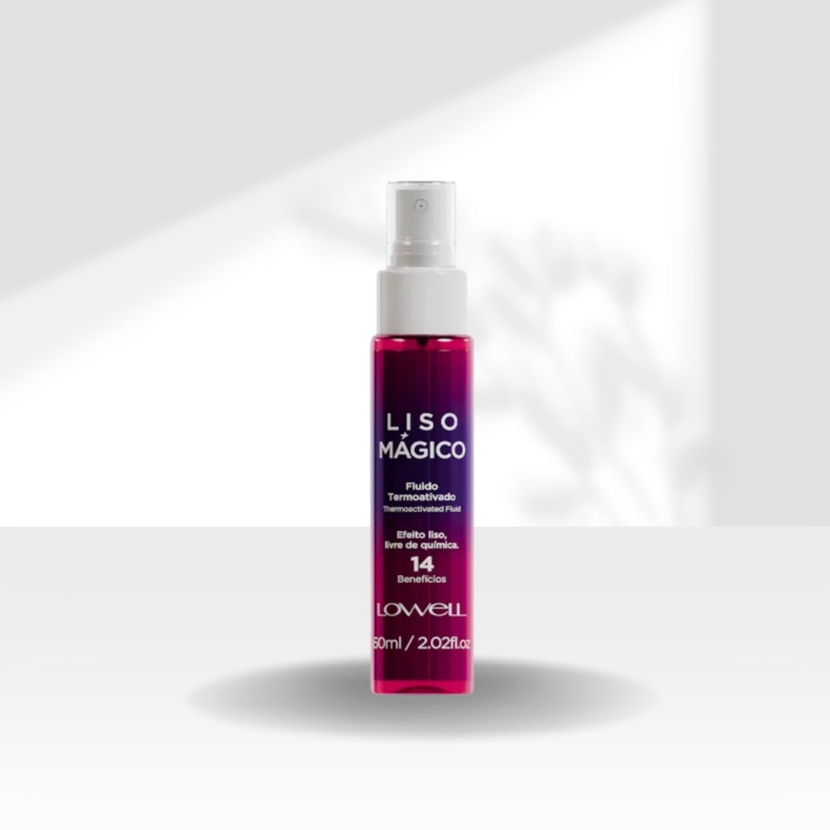 Kit Lowell Liso Magico 3 Efeito Fluido Termoativado 60 ml