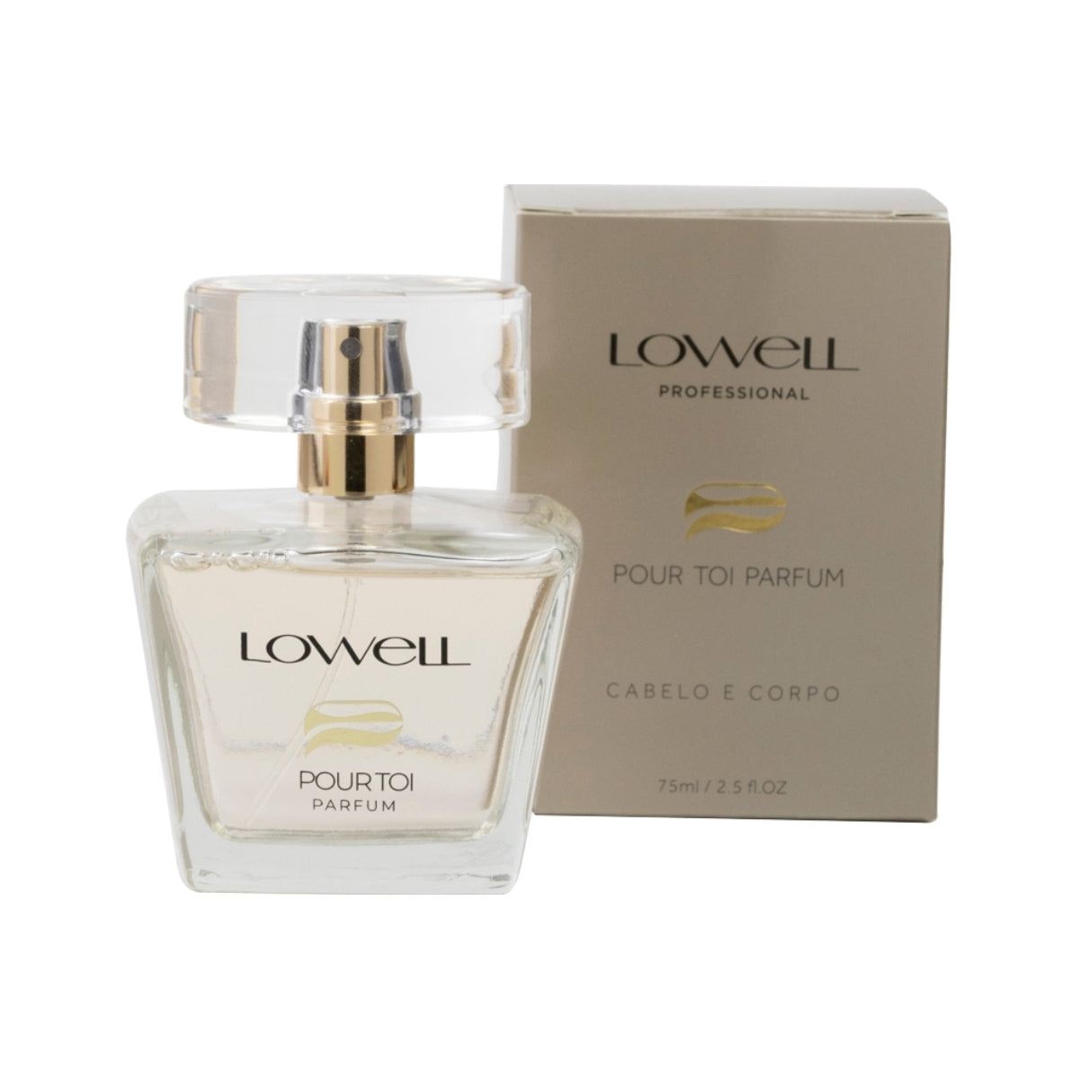 Kit Lowell Pour Toi 2 Perfume de Cabelo 75 ml