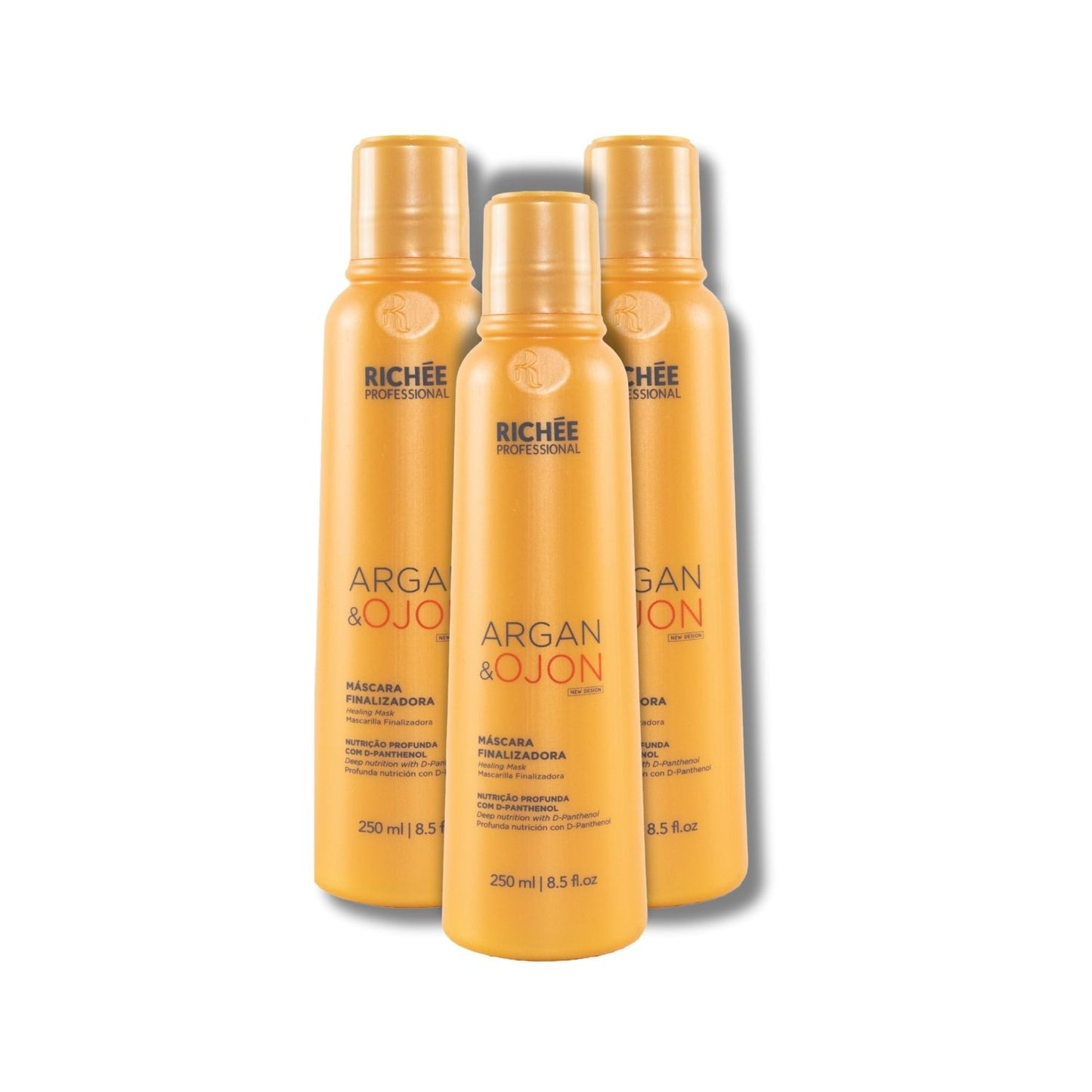 Kit Richée Argan e Ojon 3 Finalizadora Máscara 250 ml