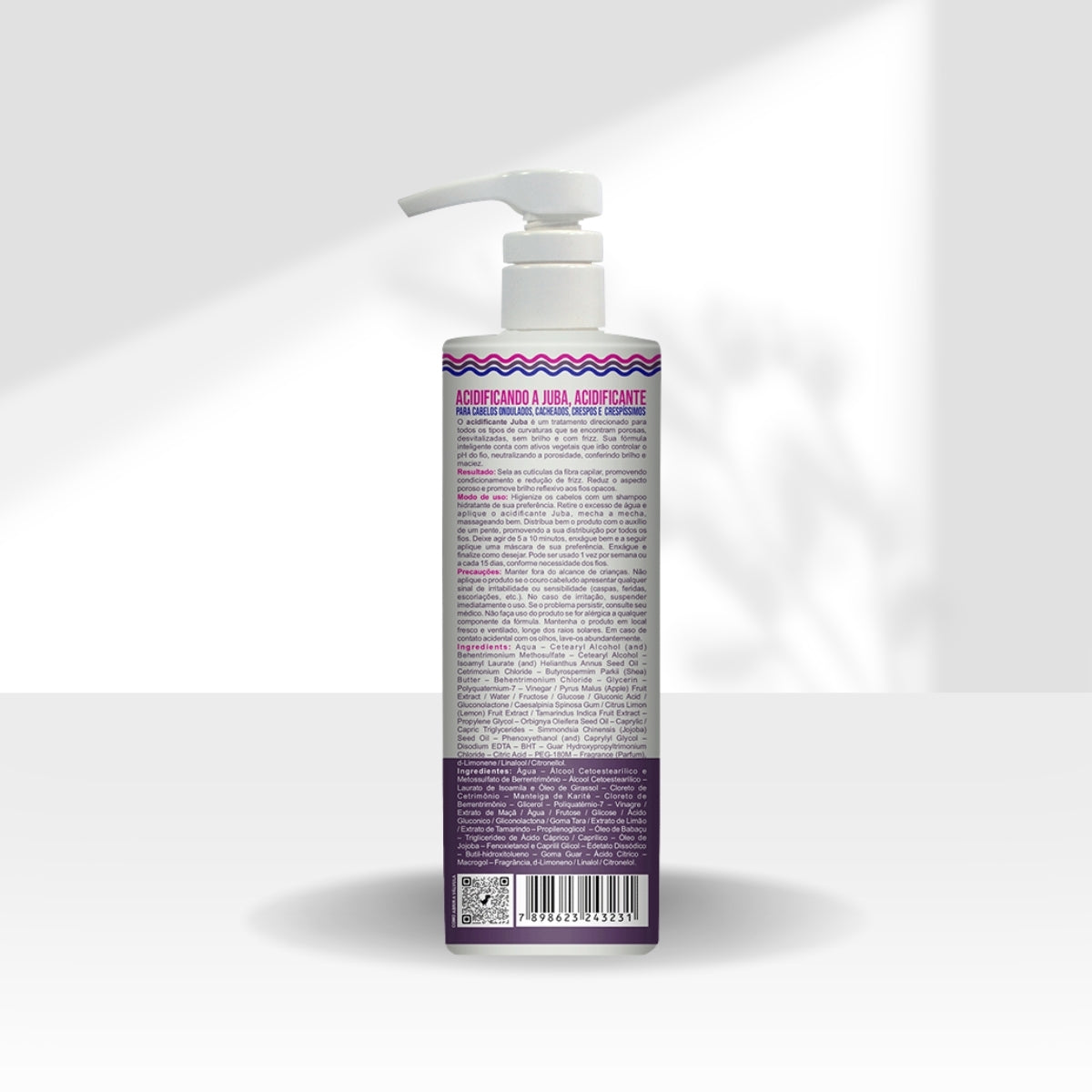 Kit Widi Care Acidificando A Juba 3 Acidificante 500 ml