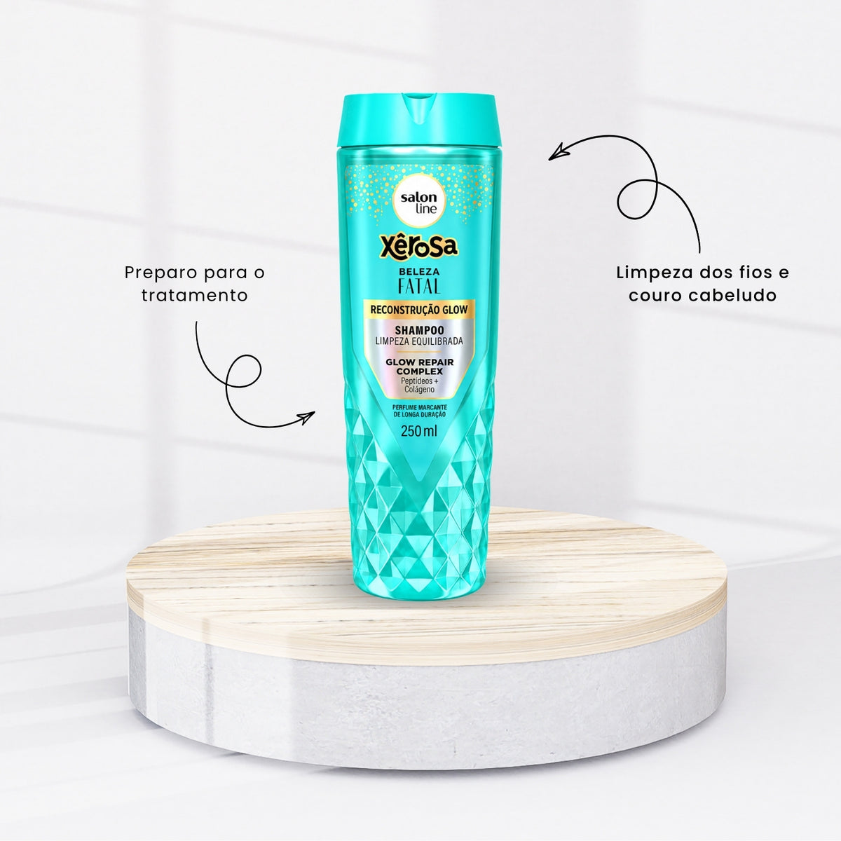 Kit Trio Capilar Salon Line Xêrosa Beleza Fatal Home Care