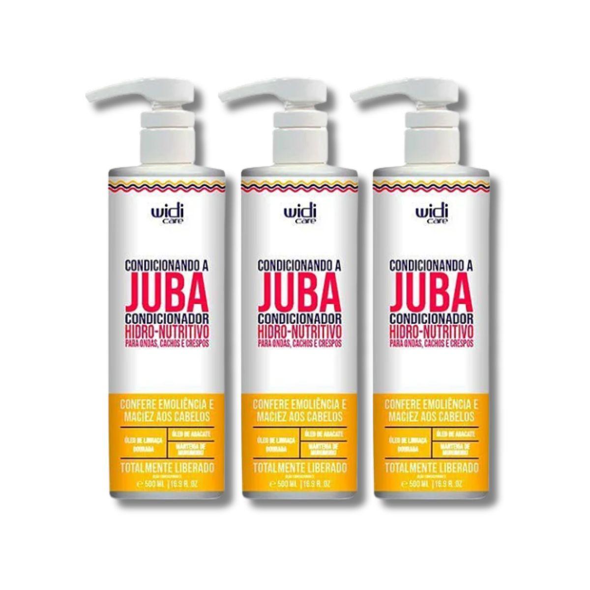 Kit Widi Care Condicionando A Juba 3 Condicionandor 1 Litro