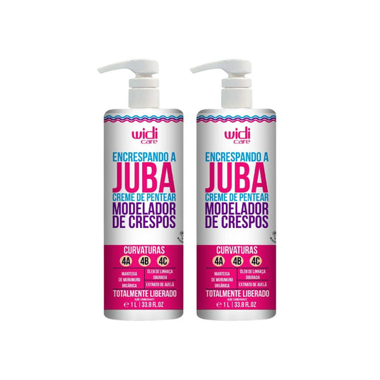 Kit Widi Care Encrespando a Juba 2 Creme de Pentear 1 Litro