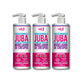 Kit Widi Care Encrespando a Juba 3 Creme de Pentear 1 Litro