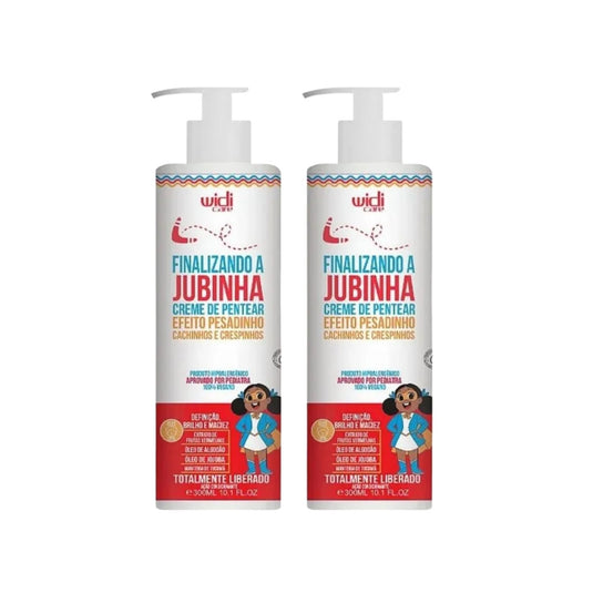Kit Widi Care Finalizando A Jubinha 2 Creme de Pentear 300 ml