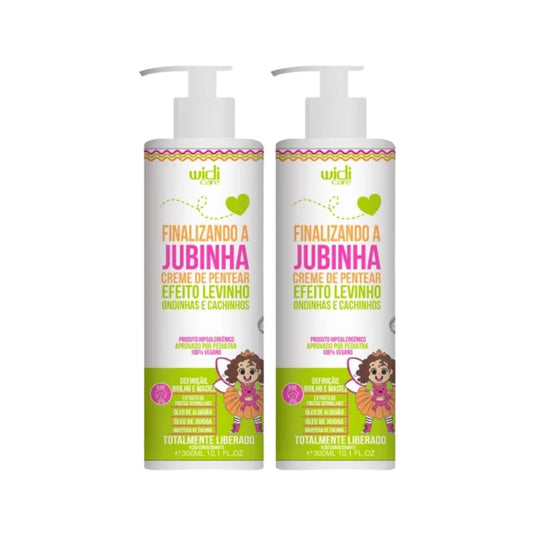 Kit Widi Care Finalizando A Jubinha Leve 2 Creme de Pentear 300 ml