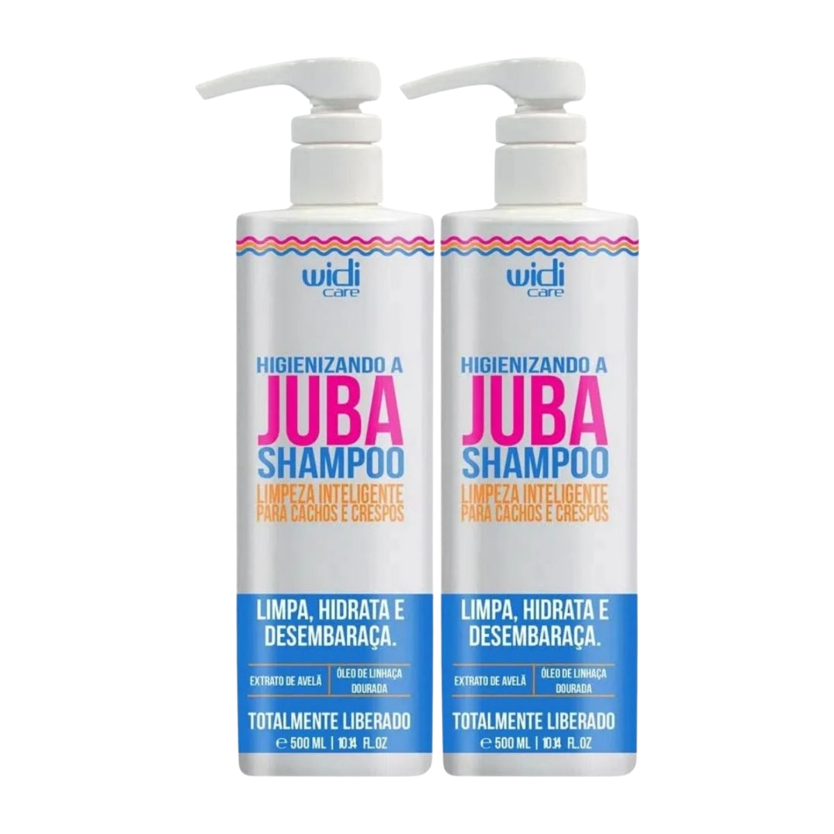 Kit Widi Care Higienizando A Juba 2 Shampoo 500 ml