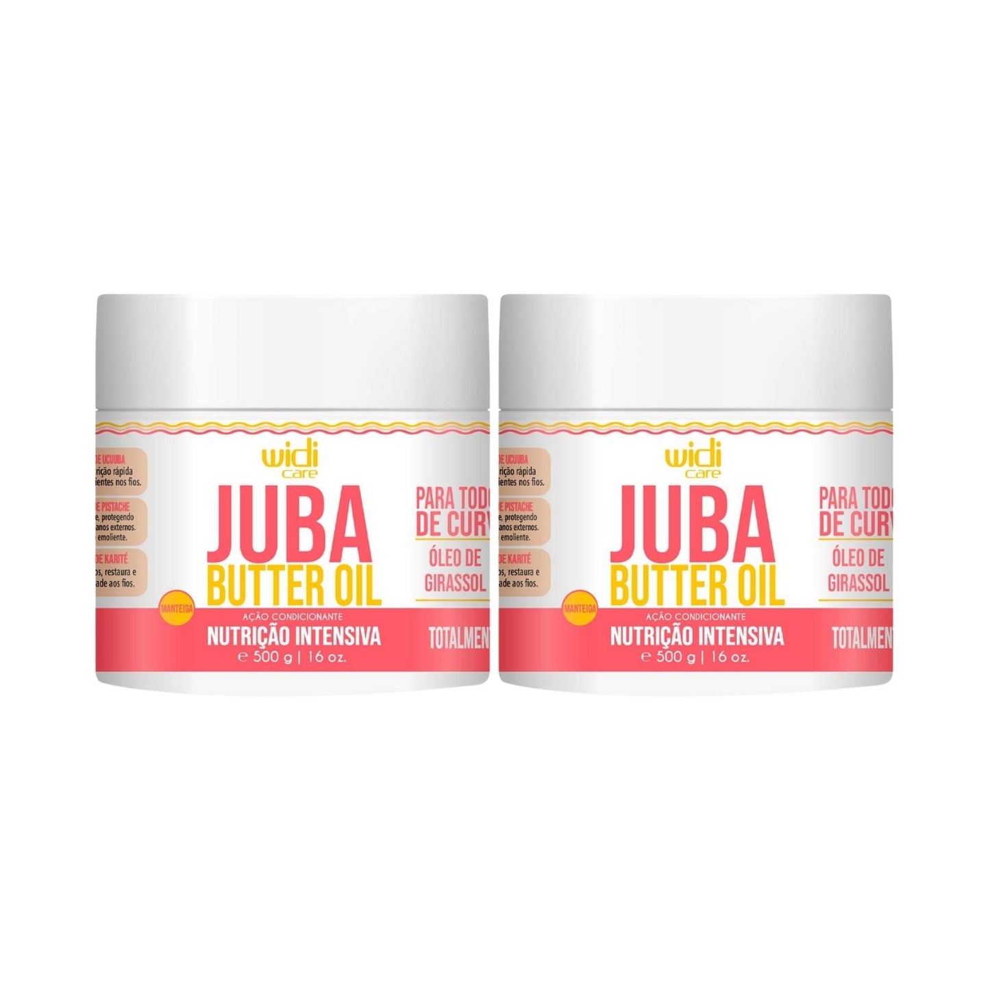 Kit Widi Care Juba Butter Oil Manteiga 2 Condicionante 500 g