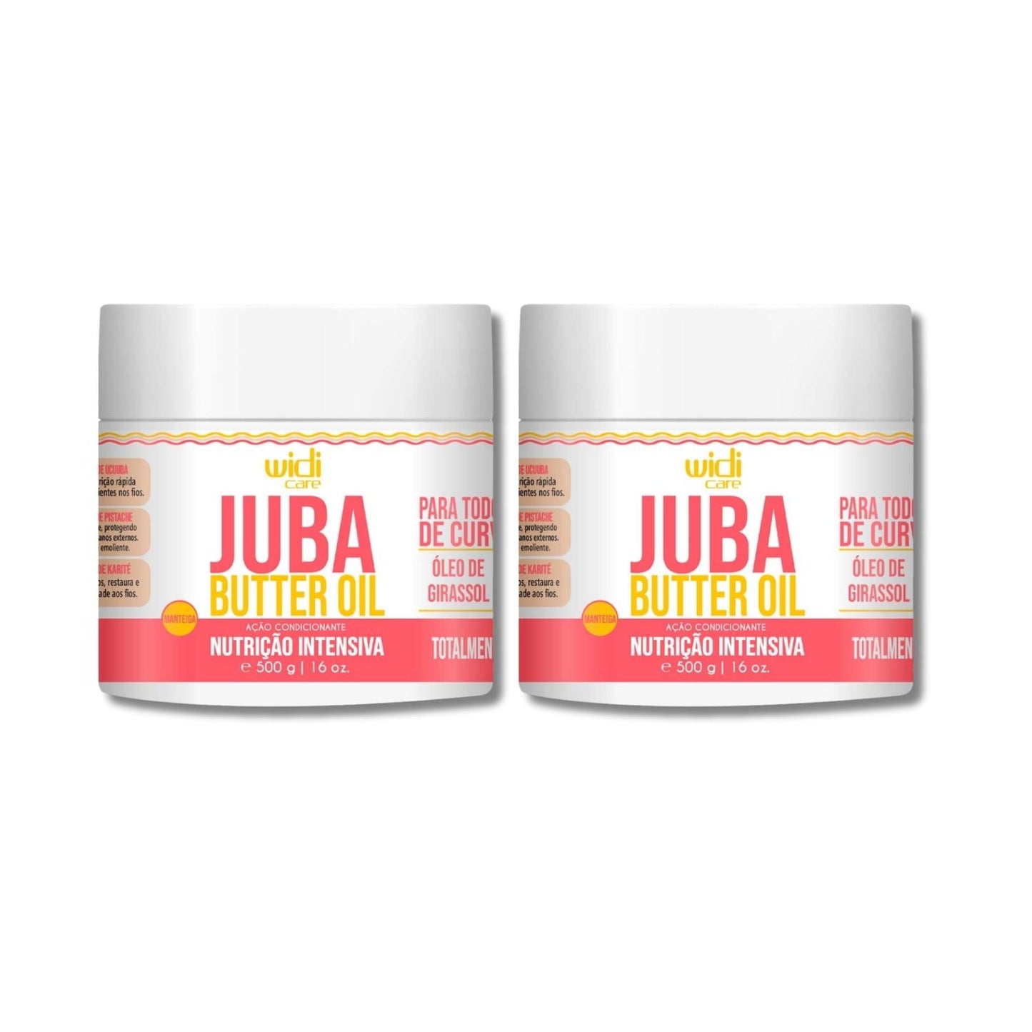 Kit Widi Care Juba Butter Oil Manteiga 2 Condicionante 500 g