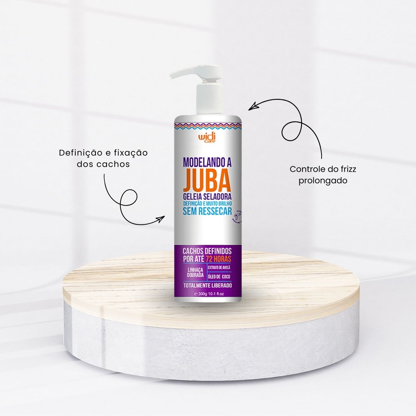 Kit Widi Care Modelando A Juba 2 Geleia Seladora 300 g