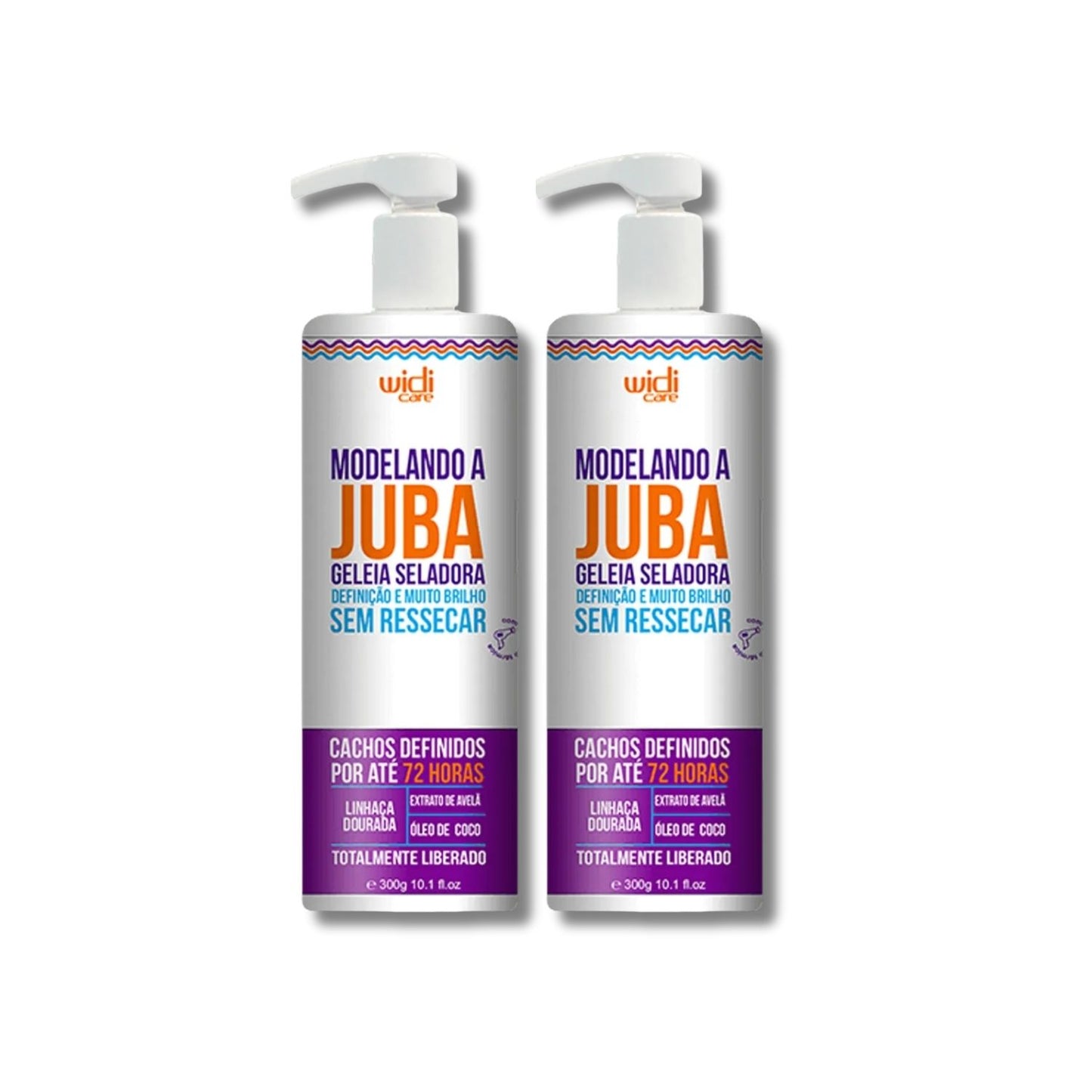 Kit Widi Care Modelando A Juba 2 Geleia Seladora 300 g