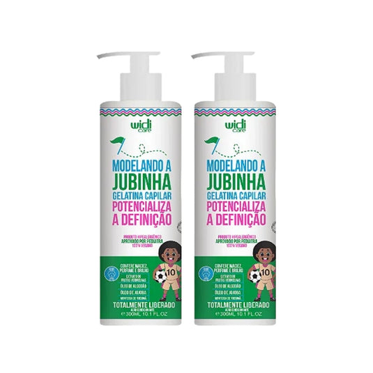 Kit Widi Care Modelando A Jubinha 2 Gelatina Capilar 300 g