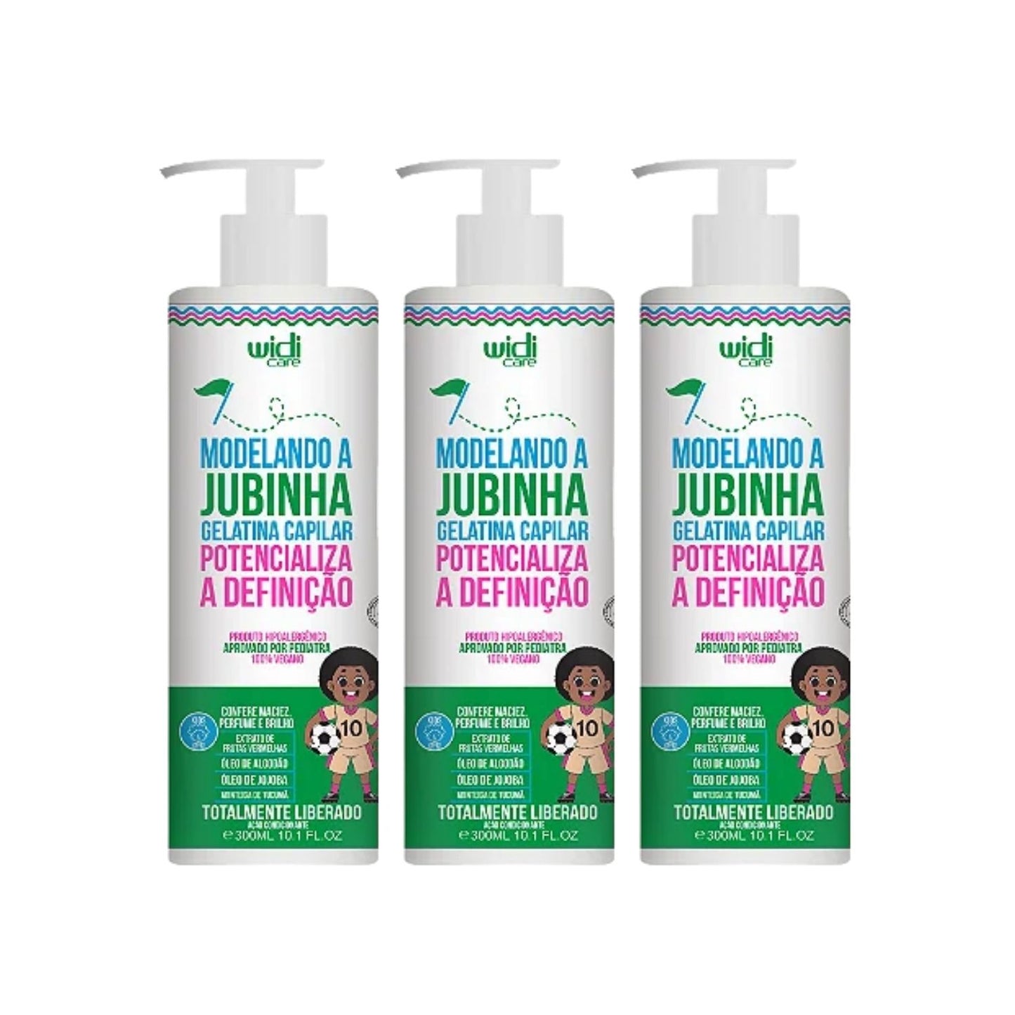 Kit Widi Care Modelando A Jubinha 3 Gelatina Capilar 300 g
