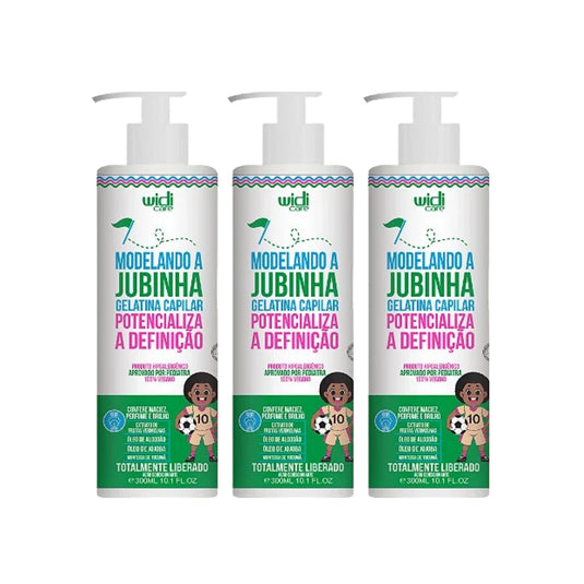 Kit Widi Care Modelando A Jubinha 3 Gelatina Capilar 300 g