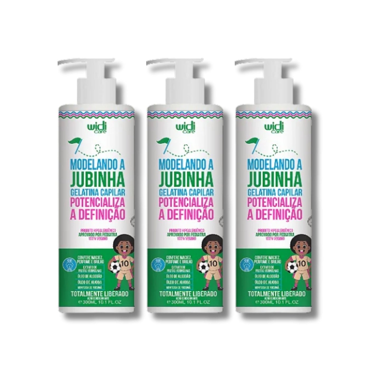 Kit Widi Care Modelando A Jubinha 3 Gelatina Capilar 300 g