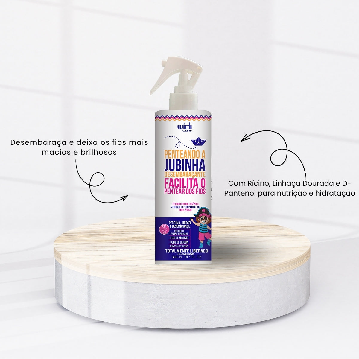 Kit Widi Care Penteando A Jubinha 3 Desembaraçante 300 ml