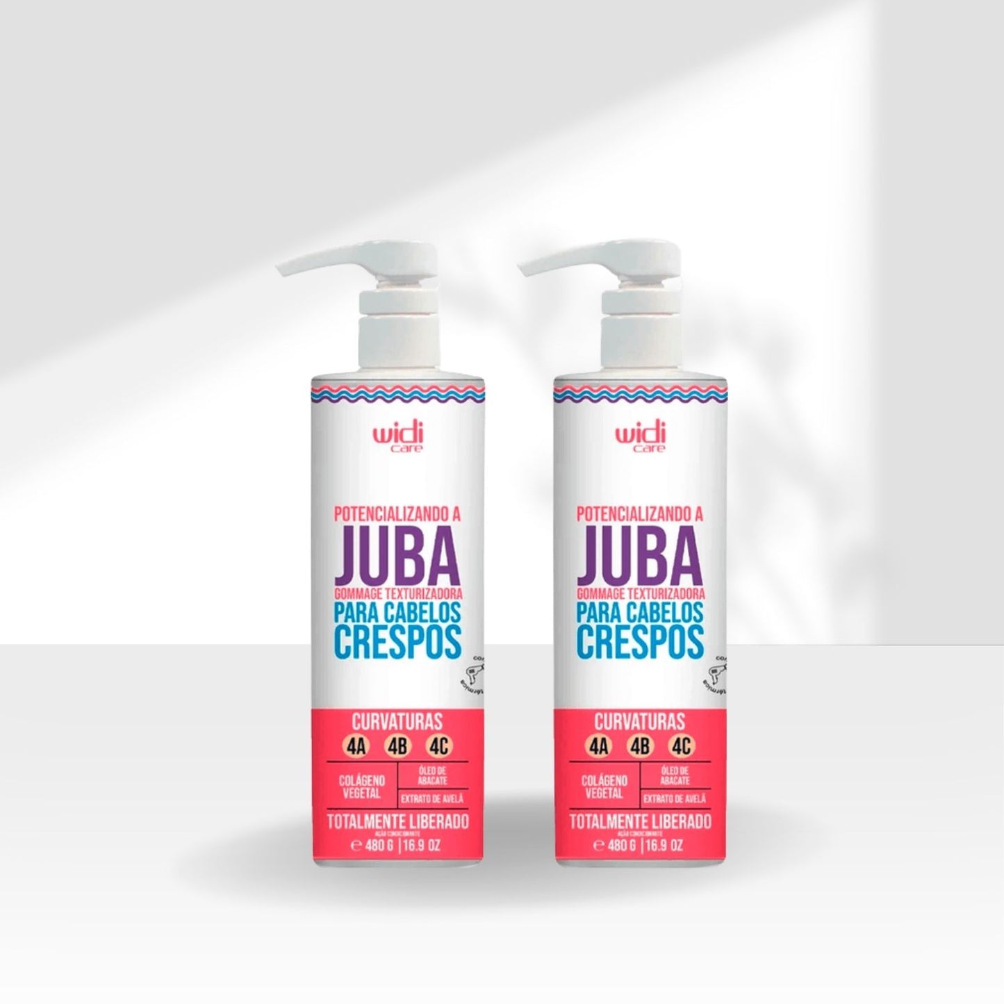 Kit Widi Care Potencializando A Juba 2 Texturizadora 480 g